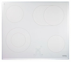 Электрическая варочная панель Korting HK 6205 BW