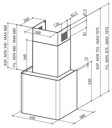 Кухонная вытяжка Faber Lithos EG6 Cream A45