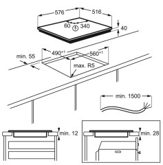 Электрическая варочная панель Electrolux CME 6436 KX