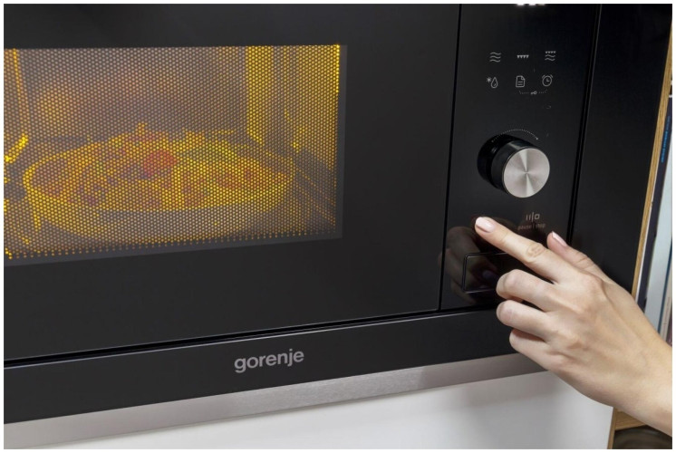 Встраиваемая микроволновая печь Gorenje BMX201AG1BG