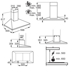 Кухонная вытяжка Electrolux EFF 60560 OX