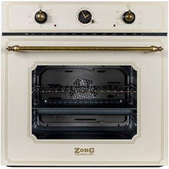 Электрический духовой шкаф ZorG Technology BE6 RST EMY кремовый