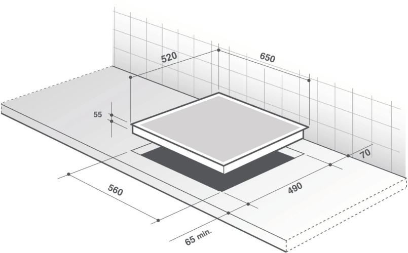 Электрическая варочная панель De Dietrich DPV7650B