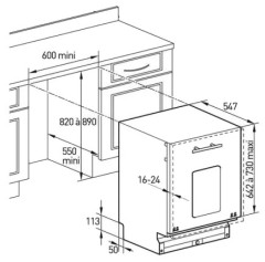 Посудомоечная машина De Dietrich DVH 1054 J