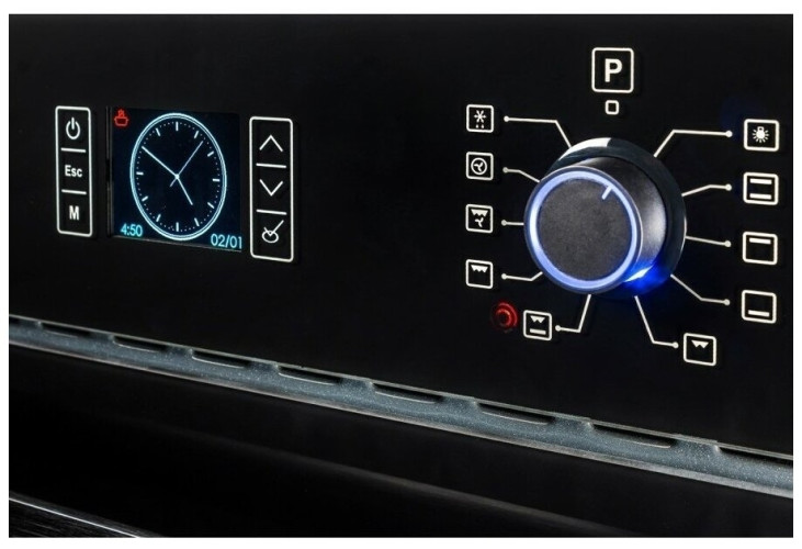 Электрический духовой шкаф Zorg BE10 LD BL