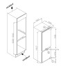 Встраиваемый холодильник Millen MBI 193.3D