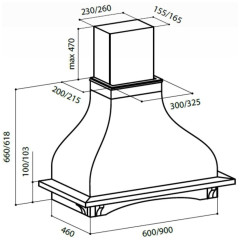 Кухонная вытяжка Lex Parma 900