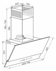 Кухонная вытяжка Kaiser AT 6410 F Eco