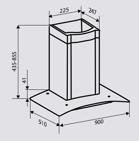Кухонная вытяжка Zigmund & Shtain K 247.91 W