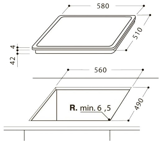 Электрическая варочная панель Hotpoint-Ariston HR 632 B