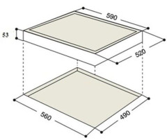 Индукционная варочная панель Hotpoint-Ariston KIA 641 B C