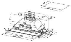 Встраиваемая вытяжка Faber Inca ICH SS A52