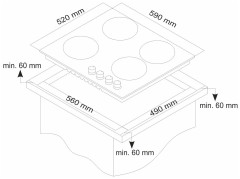 Комбинированная варочная панель Simfer H 60H32 S512
