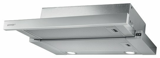 Встраиваемая вытяжка Gorenje GHF 62 X