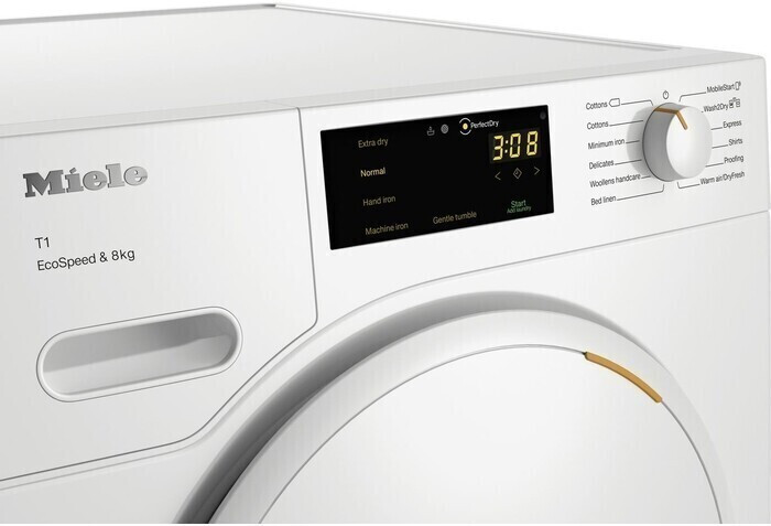 Сушильная машина Miele TWC364WP 9kg Lotus White, белый лотос