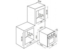 Электрический духовой шкаф Ardesia OBC 609 B