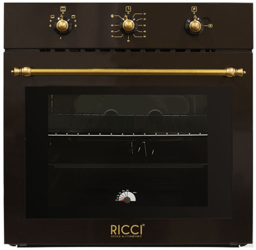 Газовый духовой шкаф Ricci RGO-620BR