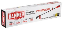 Триммер электрический Hammer ETR1200CRD