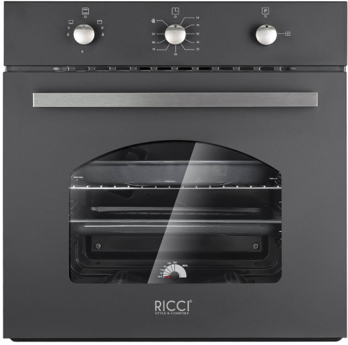 Газовый духовой шкаф Ricci RGO-611BL