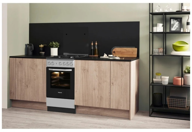 Газовая плита Hotpoint-Ariston HS5G0PMX
