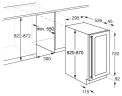 Встраиваемый винный шкаф AEG SWB 63001 DG