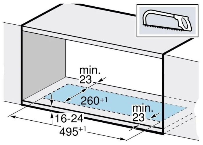 Встраиваемая вытяжка Bosch DLN 53AA50