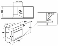 Электрический духовой шкаф Whirlpool AKZ 6270 IX
