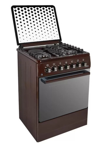 Комбинированная плита Ideal L355 ГК коричневый