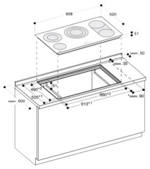 Электрическая варочная панель Gaggenau CE 291-101