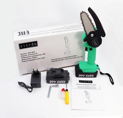 Аккумуляторная цепная пила Zitrek GreenSaw 20 082-1850