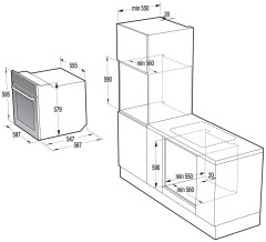 Электрический духовой шкаф Gorenje BO 658 KR