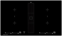 Индукционная варочная панель Kuppersbusch KMI 9800 0 SR