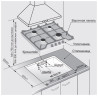 Газовая варочная панель GEFEST ПВГ 1212