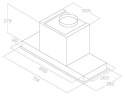 Встраиваемая вытяжка Elica HIDDEN 2.0 @ BLGL/A/90