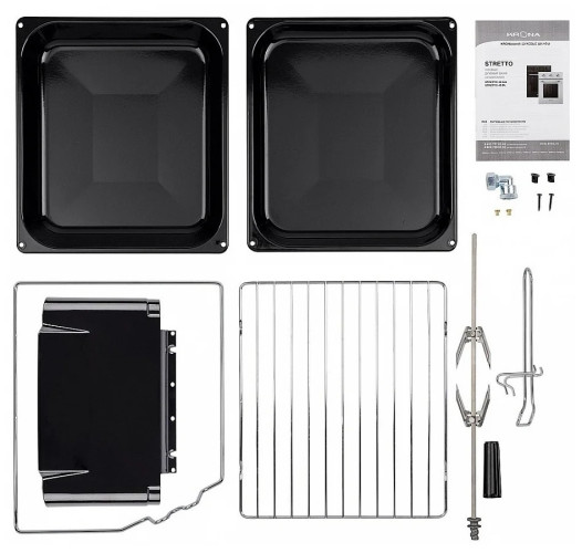 Газовый духовой шкаф Krona STRETTO 45 WH