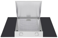 Кухонная вытяжка MAUNFELD Gloria 90 нержавеющая сталь/прозрачное стекло