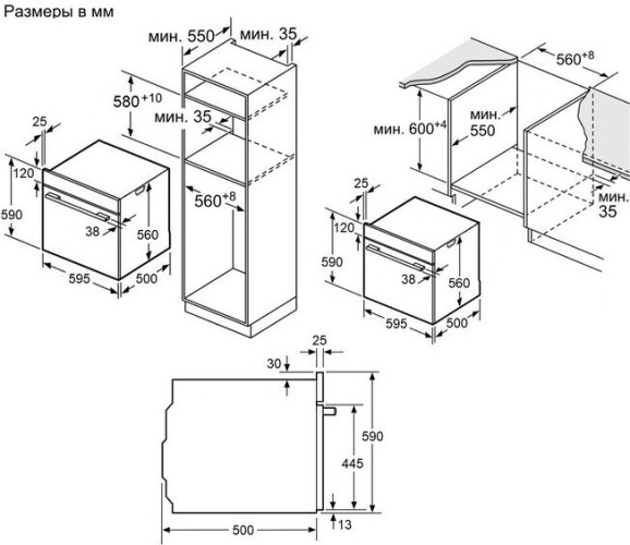 Электрический духовой шкаф Maunfeld AEOH6062S