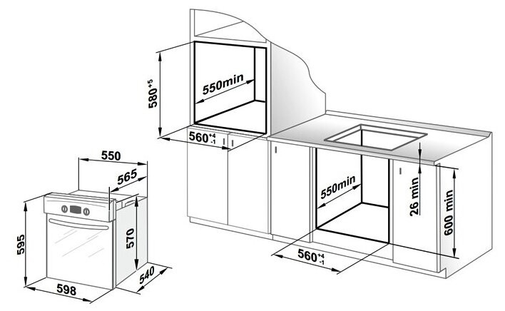 Электрический духовой шкаф GEFEST ДА 622-02 К55