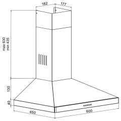 Кухонная вытяжка Schaub Lorenz SLD WB6714