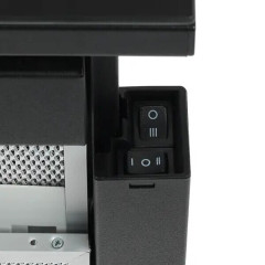 Встраиваемая вытяжка Akpo WK-7 Light eco twin glass 60 черный