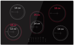 Электрическая варочная панель Simfer H90D15B072