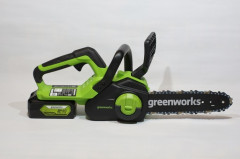 Аккумуляторная цепная пила GreenWorks G24CS25K2 2007707UA
