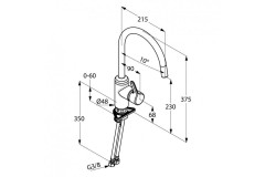Смеситель для кухни Kludi BINGO STAR 605410500
