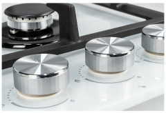 Газовая варочная панель Zorg BP6 FDW WH