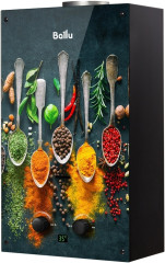 Газовый проточный водонагреватель Ballu GWH 10 Fiery Glass Curry