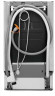 Посудомоечная машина Electrolux ESA12100SW