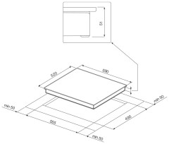 Электрическая варочная панель GRAUDE EK 60.0 S