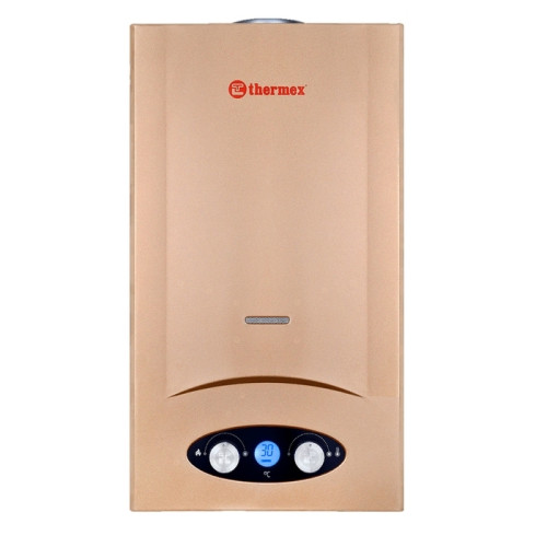 Газовый проточный водонагреватель Thermex G 20 D Golden brown