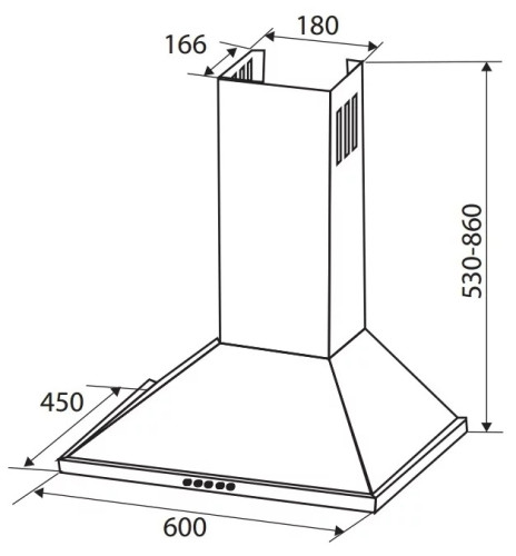 Кухонная вытяжка Zigmund&Shtain K 137.61 B