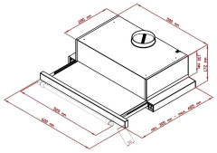 Встраиваемая вытяжка Simfer 6002
